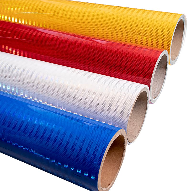 EGP Prismatic Reflective Vinyl PMMA Surface 7 Year Service UV Printing Type II Reflective Sheeting