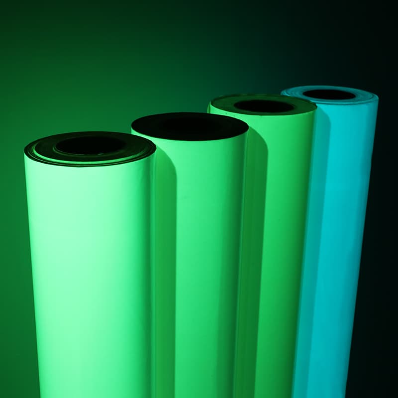 Lianxing Digital Eco-Solvent Printed Photoluminescent Reflective Film Glow-in-the-Dark Exit Sign Stickers Vinyl Material