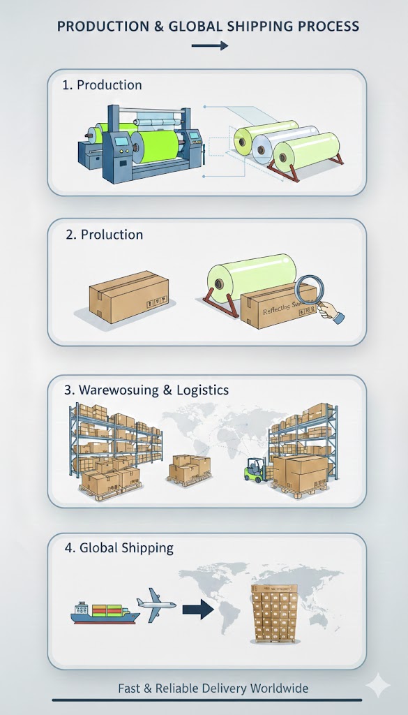 Self Adhesive Glow in the Dark Film