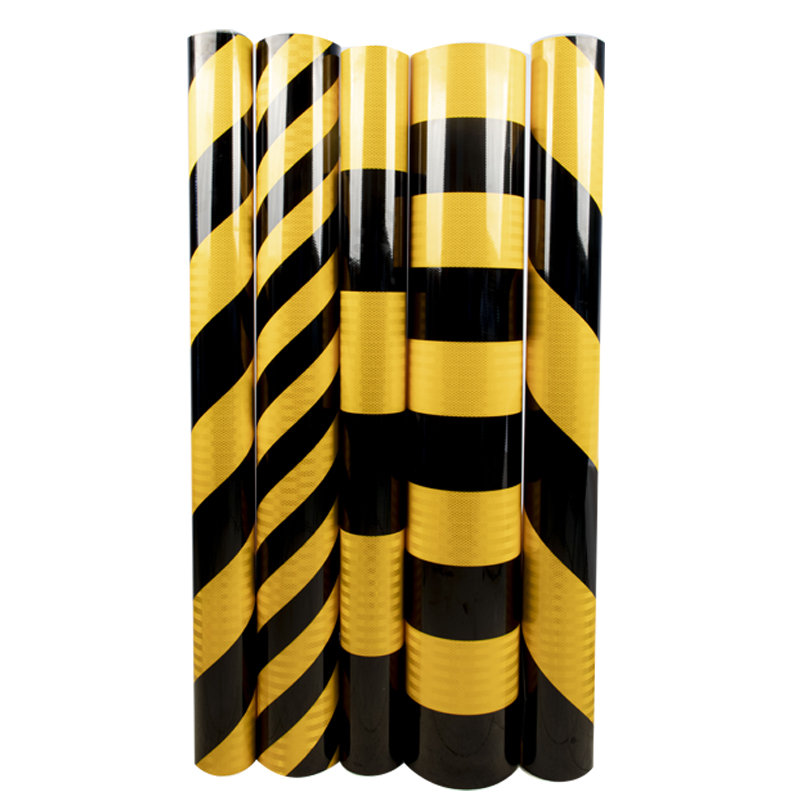 Hazard Pattern Prismatic Reflective Sheeting