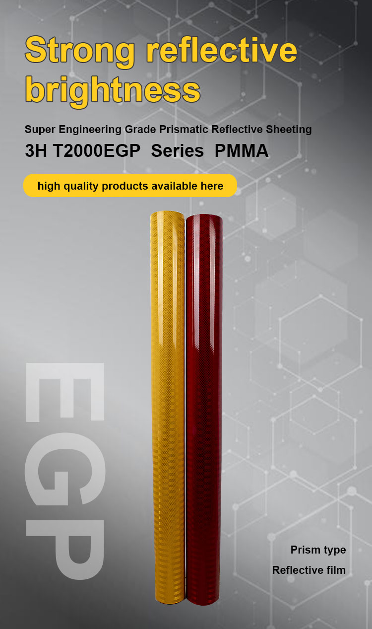 Super Engineering Grade Safety Reflective Sheeting Detail