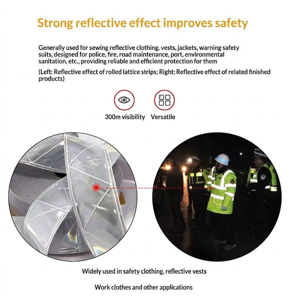 printable PVC reflective tape